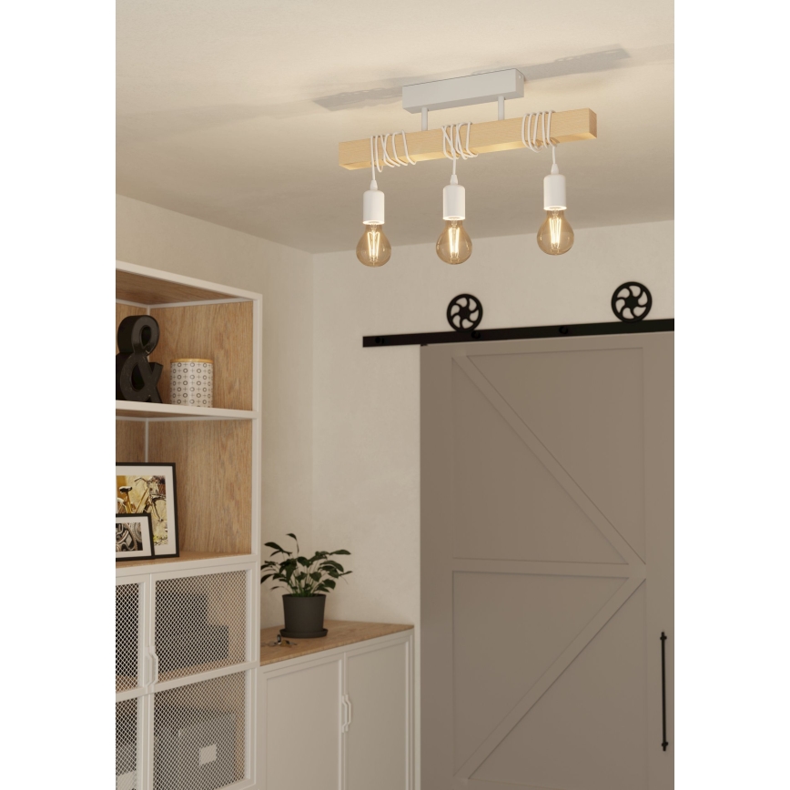 Eglo - Prisadený luster TOWNSHEND 3xE27/60W/230V