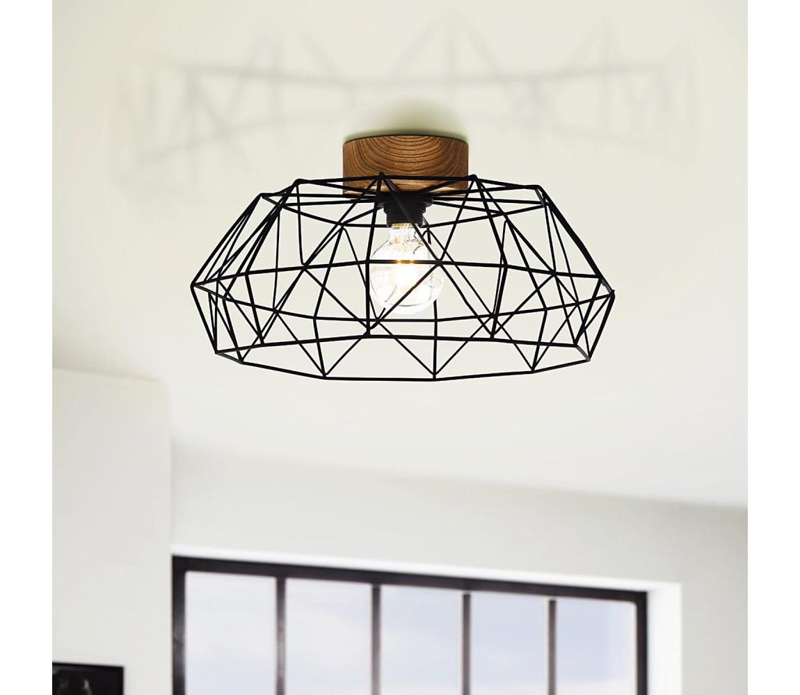 Eglo 44088 - Stropné svietidlo PADSTOW 1xE27/60W/230V - FSC certifikované