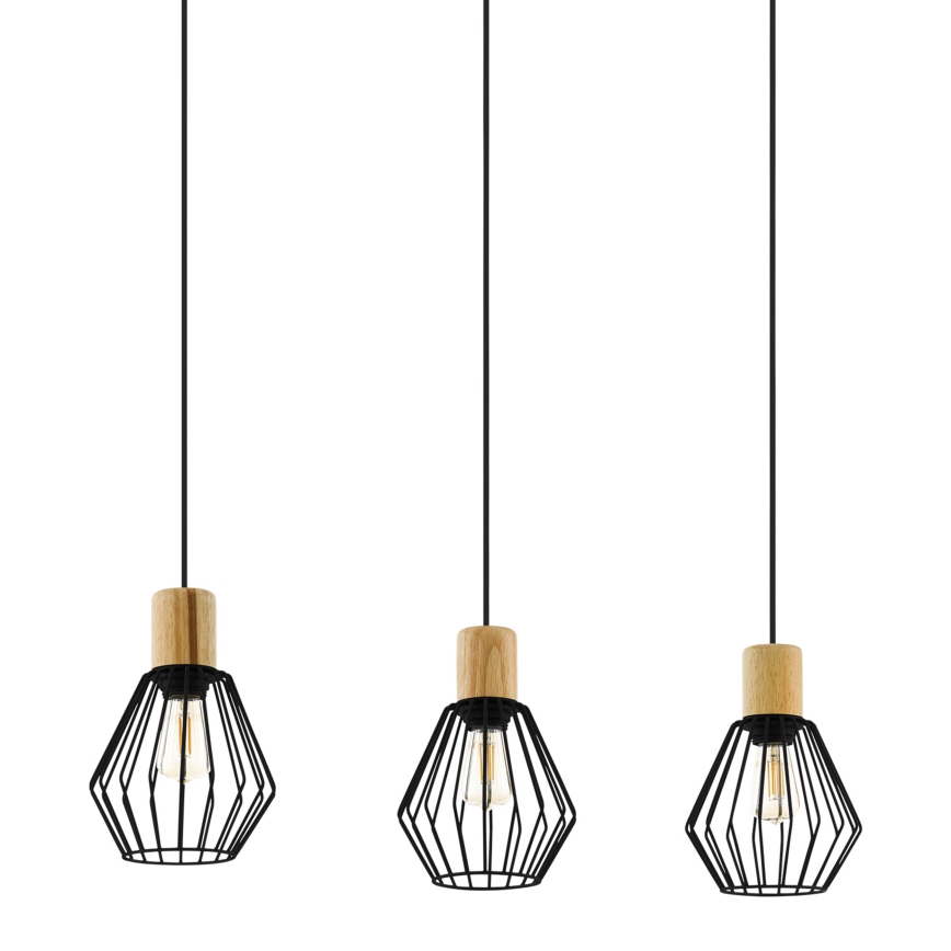 Eglo - Luster na lanku 3xE27/60W/230V