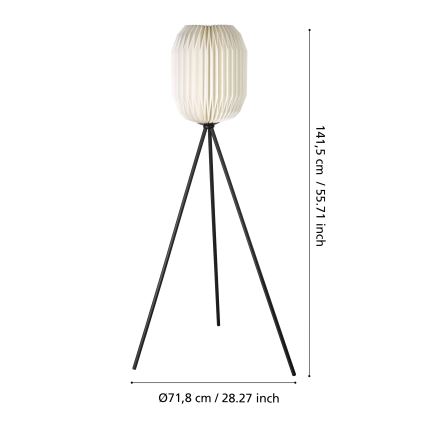 Eglo - Stojacia lampa 1xE27/40W/230V