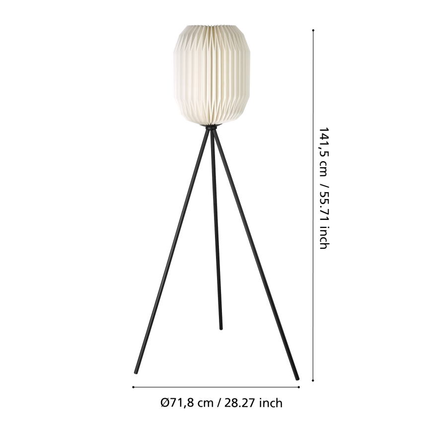 Eglo - Stojacia lampa 1xE27/40W/230V