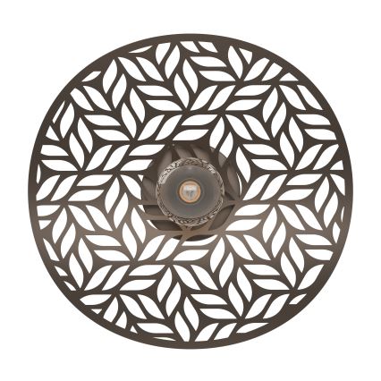 Eglo - Stropné svietidlo 1xE27/60W/230V, priemer 40 cm, bronzové