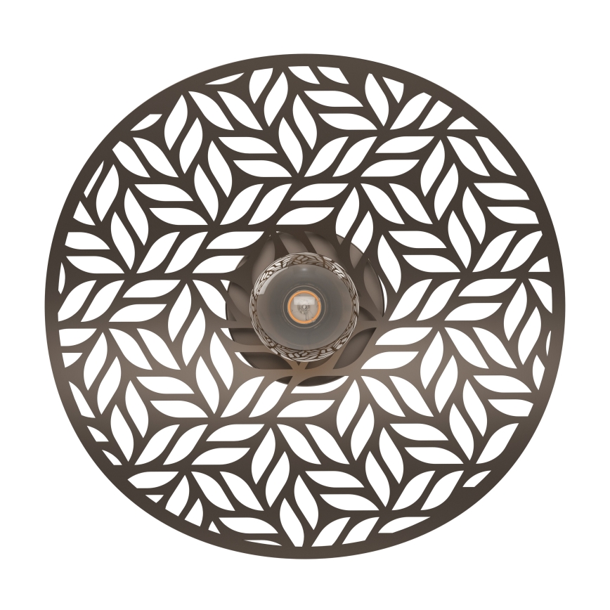 Eglo - Stropné svietidlo 1xE27/60W/230V, priemer 40 cm, bronzové