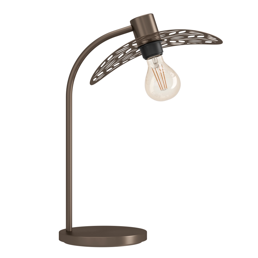 Eglo - Stolová lampa 1xE27/60W/230V bronzová