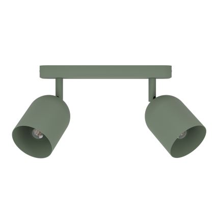 Eglo - Bodové svietidlo 2xE14/40W/230V zelené