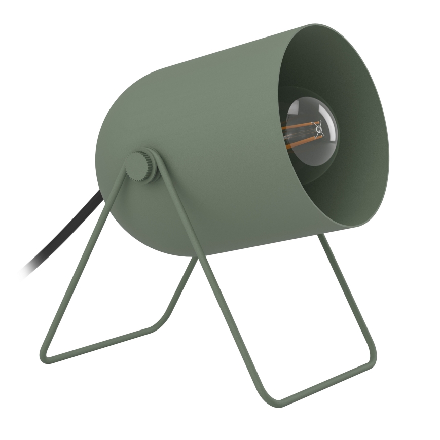 Eglo - Stolná lampa 1xE14/8W/230V zelená