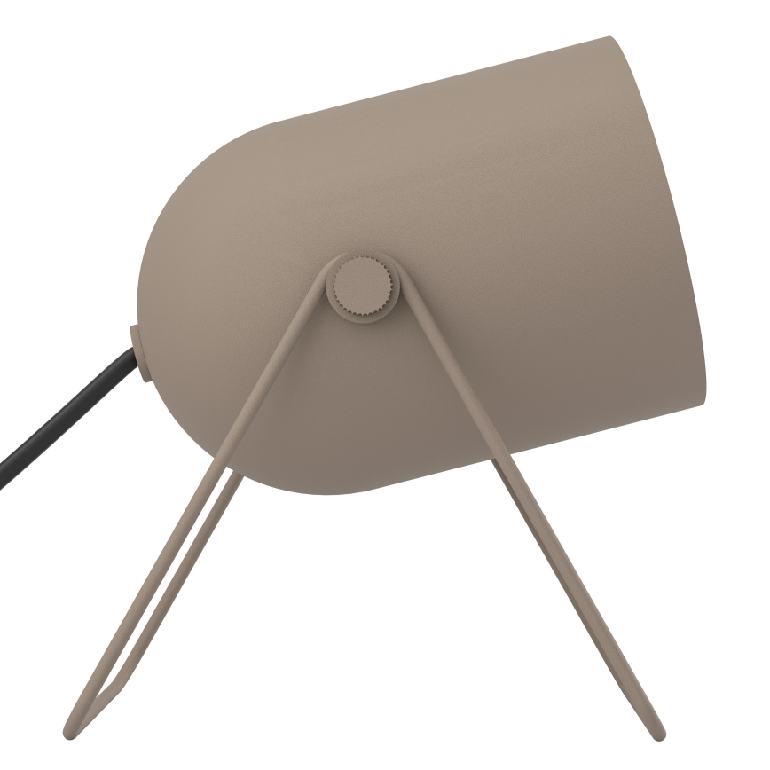 Eglo - Stolná lampa 1xE14/8W/230V béžová