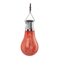 Eglo 48624 - LED Solárne svietidlo LED/0,06W/80 mAh červená
