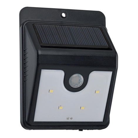Eglo 48636 - LED Solárne svietidlo so senzorom 4xLED/0,1W/3,7V