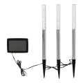 Eglo 48666 - LED RGB Solárne svietidlo 3xLED/0,06W/1xAA 300 mAh