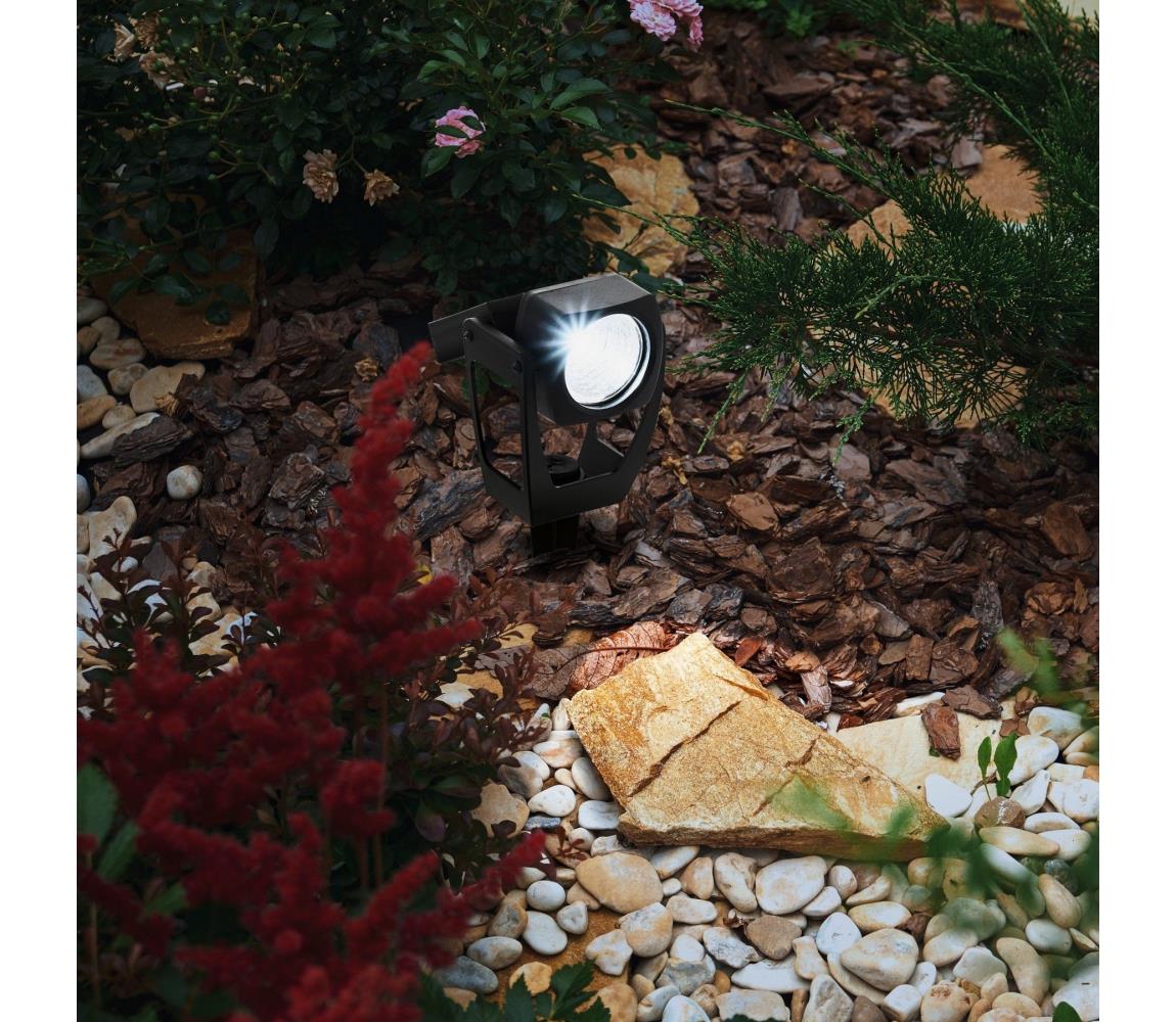 Eglo 48719 - LED solárny reflektor SOLAR LED/0,1W/3,2V 1000 mAh IP44 48719