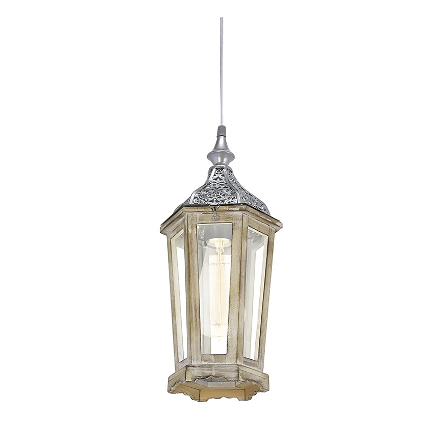 Eglo 49206 - Závesné svietidlo KINGHORN 1xE27/42W/230V