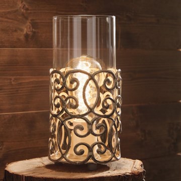 Eglo 49274 - Stolová lampa CARDIGAN 1xE27/60W/230V