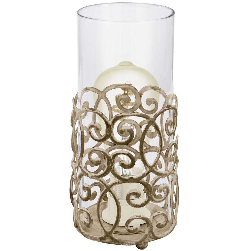 Eglo 49274 - Stolná lampa CARDIGAN 1xE27/60W/230V