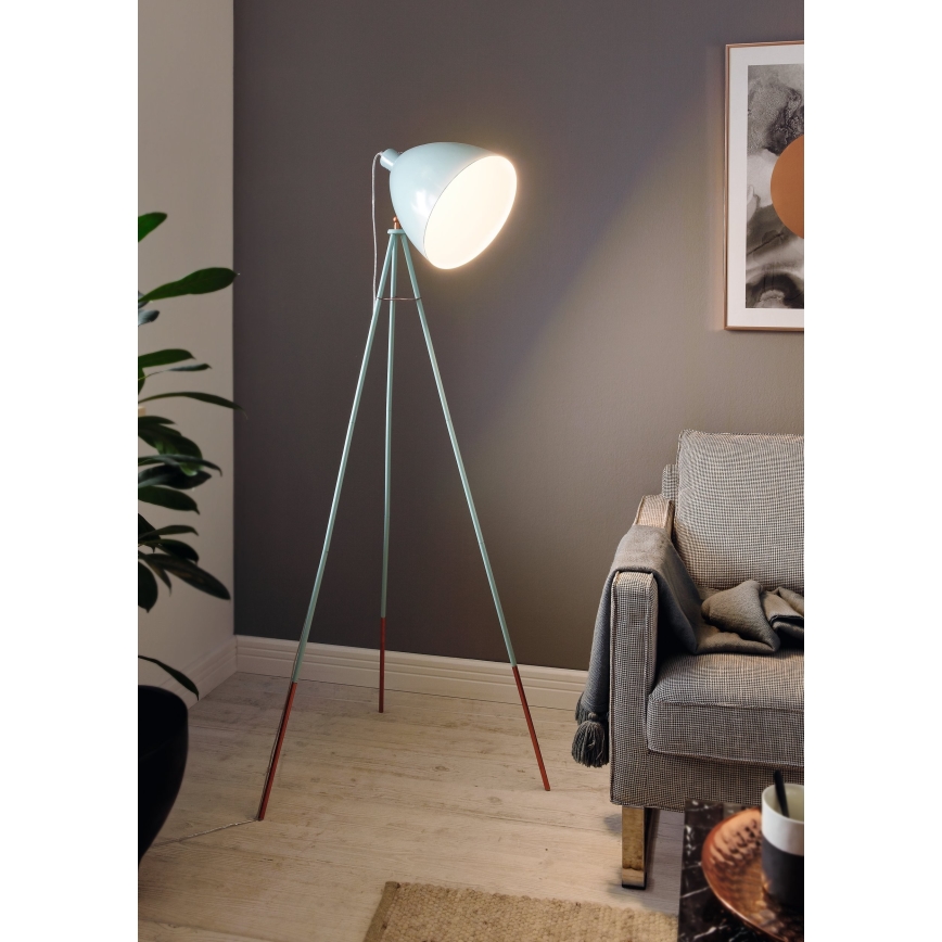 Eglo 49342 - Stojaca lampa DUNDEE 1xE27/60W/230V