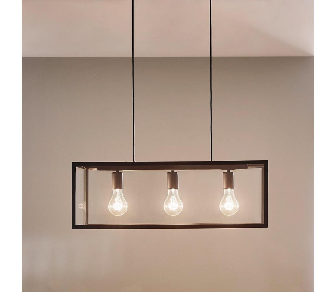 Eglo 49393 - Luster CHARTERHOUSE 3xE27/60W/230V 49393