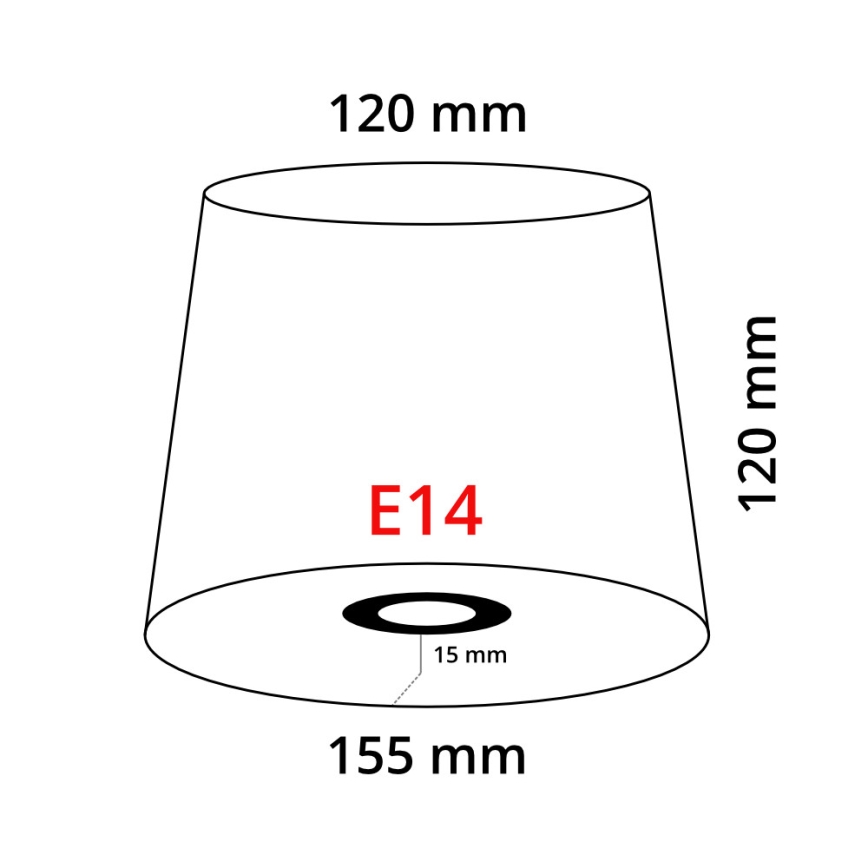 Eglo 49404 - Tienidlo VINTAGE čierna skladané pr.155