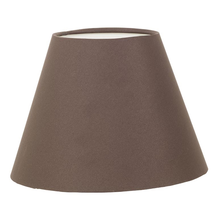 Eglo 49418 - Tienidlo k stojacej lampe VINTAGE hnedá E14 pr. 20,5 cm