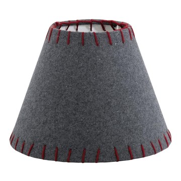 Eglo 49432 - Tienidlo k stojacej lampe VINTAGE červená vyšívané E14 pr. 20,5 cm