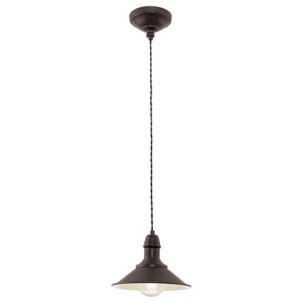Eglo 49455 - Luster STOCKBURY 1xE27/60W/230V