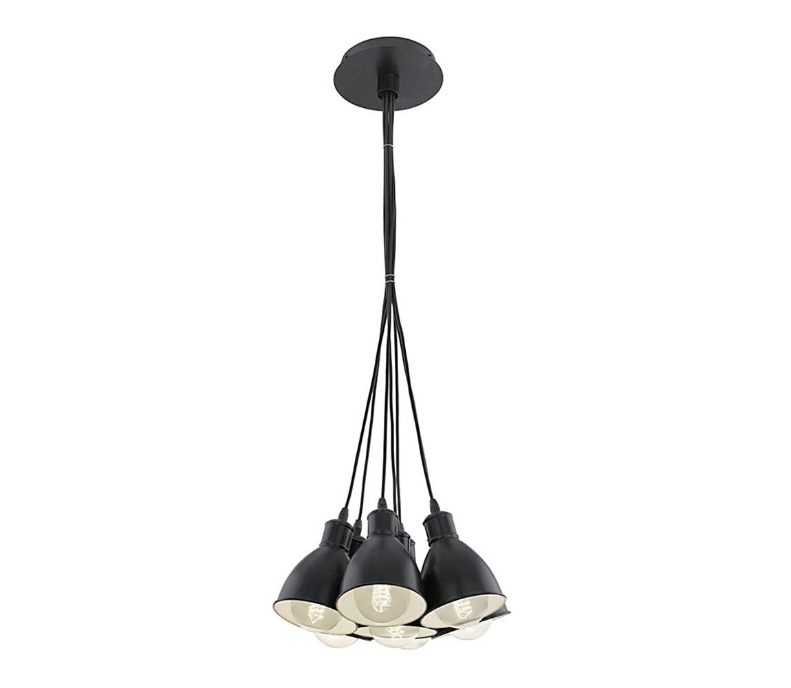 Eglo 49467 - Luster PRIDDY 7xE27/60W/230V 49467