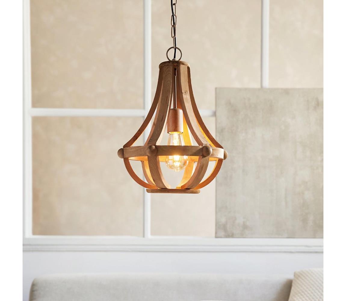 Eglo 49724 - Luster na reťazi KINROSS 1xE27/60W 49724