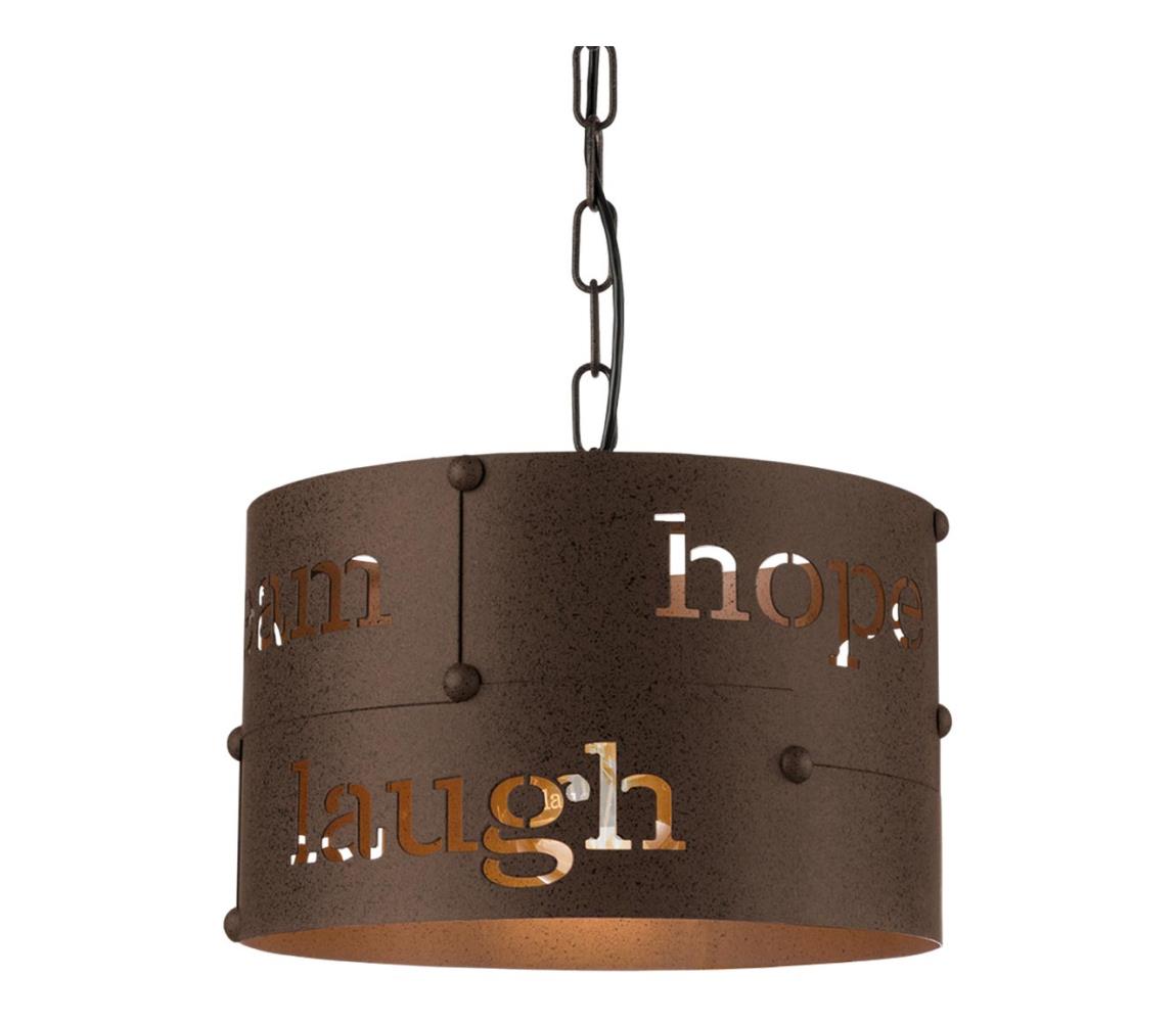 Eglo 49734 - Luster na reťazi COLDINGHAM 1xE27/60W 49734