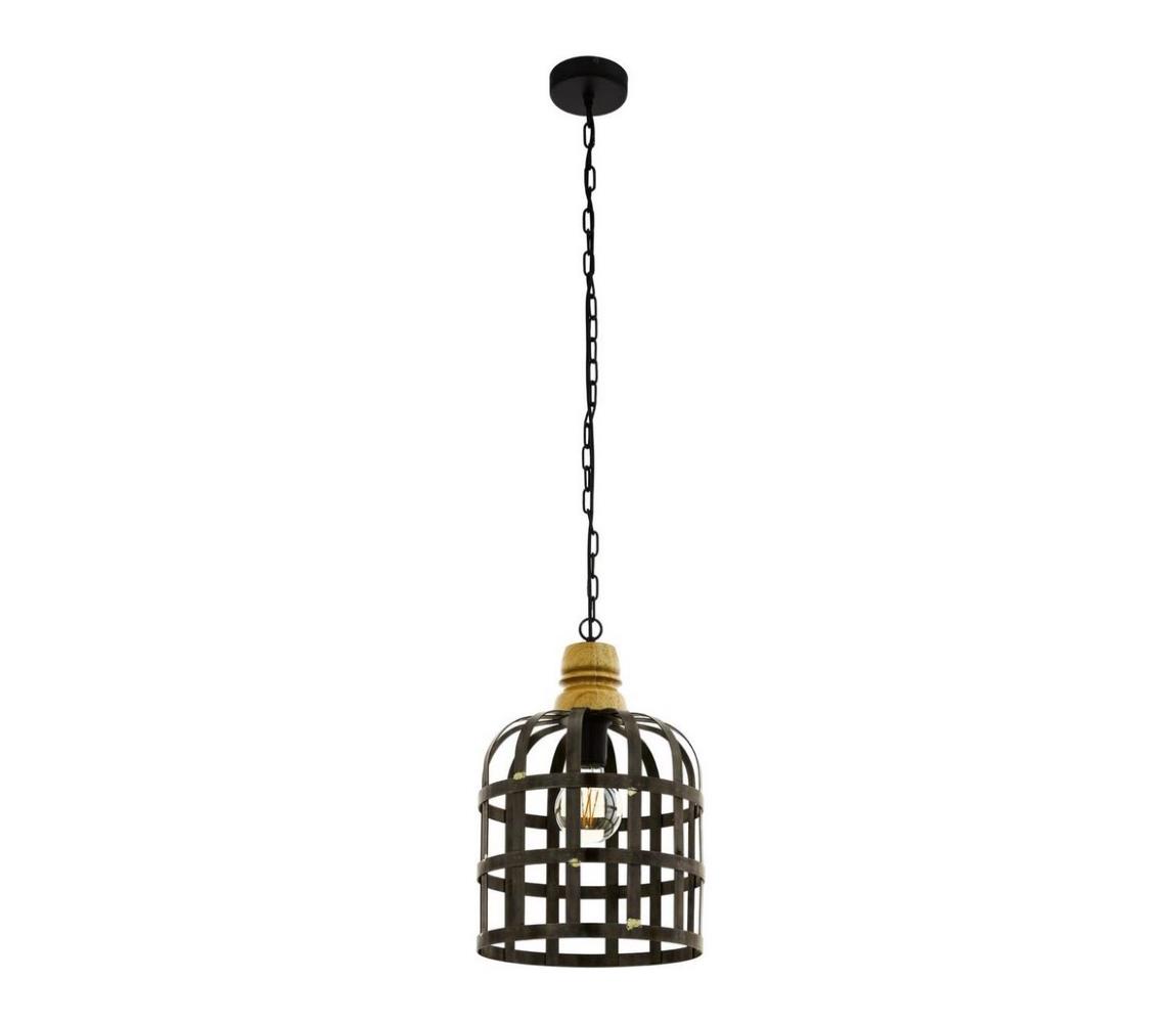 Eglo 49785 - Luster na reťazi OLDCASTLE 1xE27/60W/230V 49785