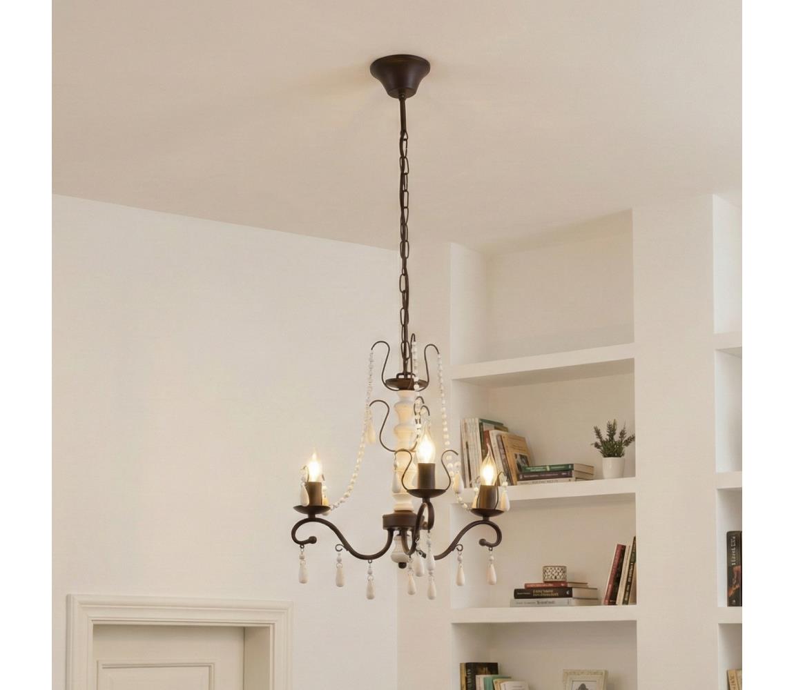 Eglo 49837 - Luster na reťazi CHATTISHAM 3xE14/40W 49837