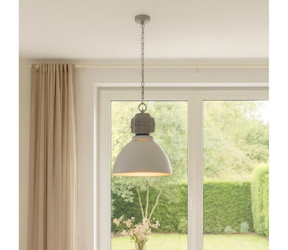 Eglo 49868 - Luster na reťazi ROCKINGHAM 1xE27/60W/230V 49868