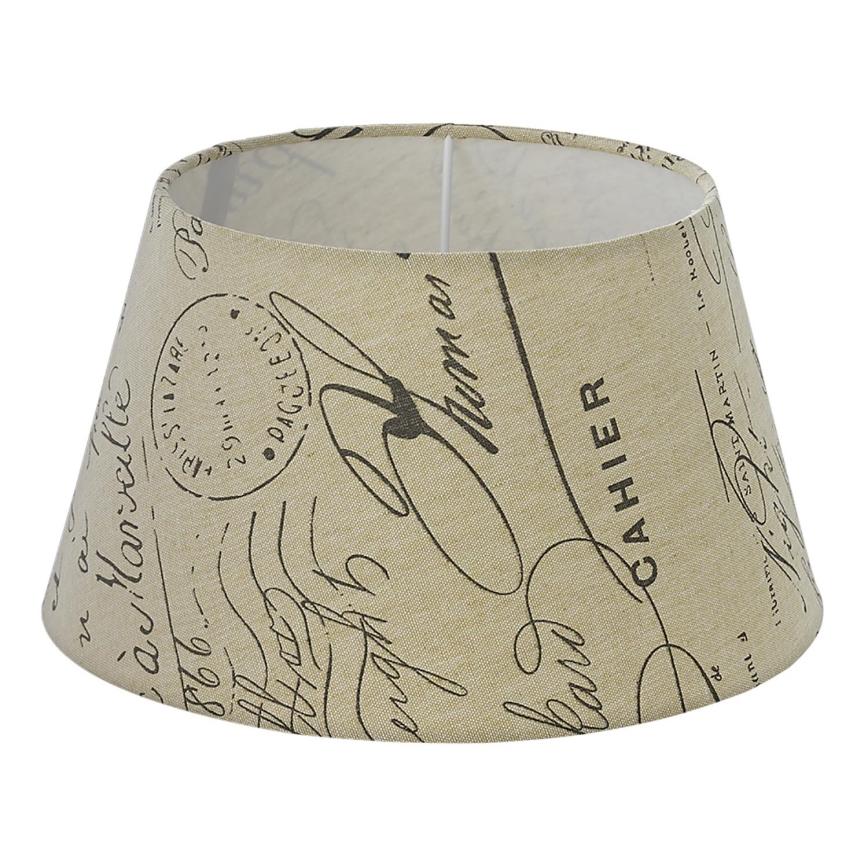 Eglo 49987 - Textilné tienidlo k stojacej lampe VINTAGE E14/E27 pr. 25 cm