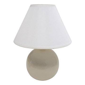 Eglo 50118 - Stolná lampa TINA 2 1xE14/40W/230V biela