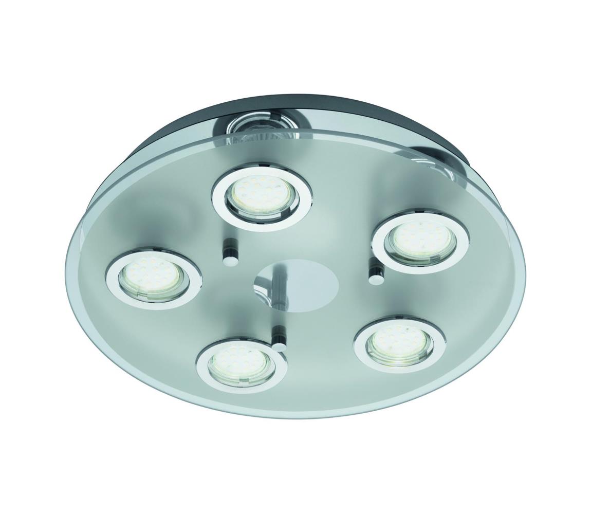 Eglo 54563 - LED stropné svietidlo 5xGU10/3W/230V lesklý chróm 54563
