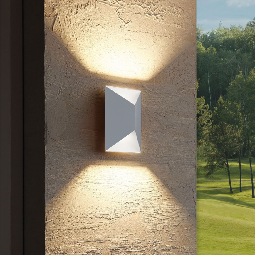 Eglo 54603 - LED Vonkajšie nástenné svietidlo PREDAZZO 2xLED/2,5W/230V IP44