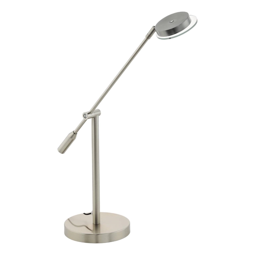 Eglo 54876 - LED Stolná lampa LED/6,5W/230V 3000K matný chróm