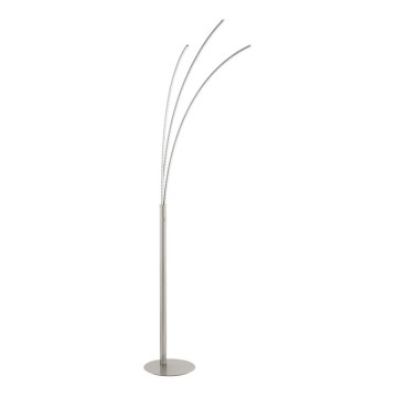 Eglo 54973 - LED stmievateľná stojacia lampa 3xLED/6,3W/230V matný chróm