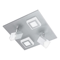 Eglo 54985 - LED bodové svietidlo LED/19,6W/230V 27x27 cm matný chróm