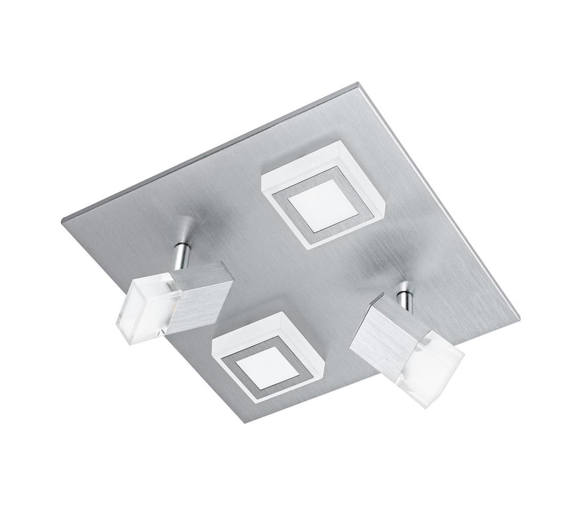 Eglo 54985 - LED bodové svietidlo LED/19,6W/230V 27x27 cm matný chróm 54985