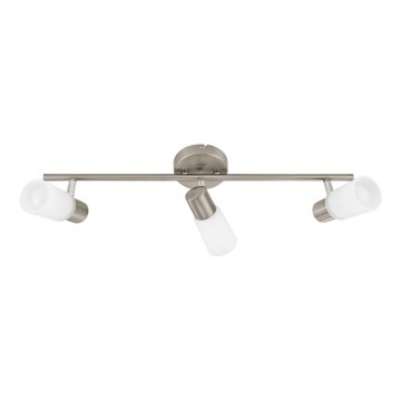 Eglo 55023 - LED bodové svietidlo 3xE14/4W/230V matný chróm