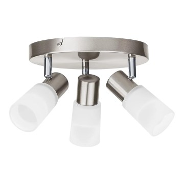 Eglo 55066 - LED bodové svietidlo 3xE14/4W/230V matný chróm