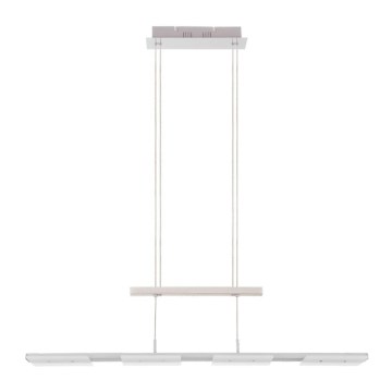 Eglo 55096 - LED Stmievateľný luster na lankách 4xLED/4,5W/230V matný chróm