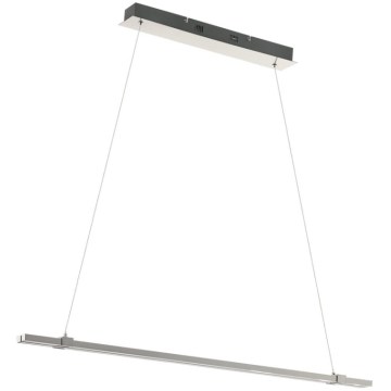 Eglo 55097 - LED stmievateľný luster na lane 2xLED/9W/230V matný chróm