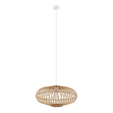 Eglo 55114 - LED luster na lane 1xE27/4W/230V bambus