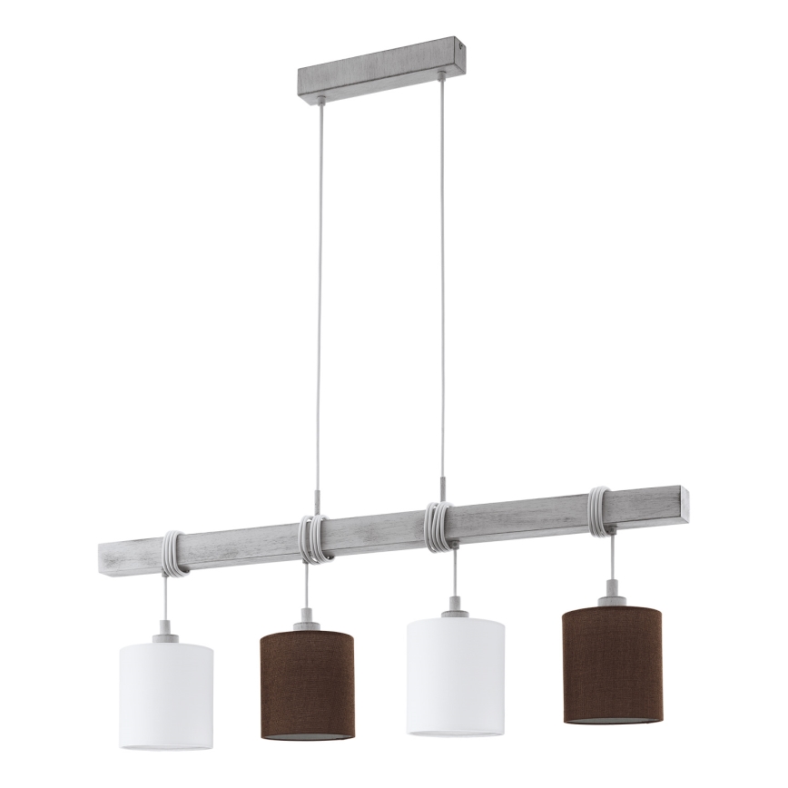 Eglo 55206 - Luster na lanku TOWNSHEND 4xE27/60W/230V