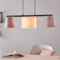 Eglo 55207 - Luster na lanku ALMEIDA 3xE14/25W/230V šedá