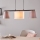 Eglo 55207 - Luster na lanku ALMEIDA 3xE14/25W/230V šedá