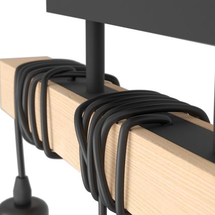 Eglo 55247 - LED Prisadený luster TOWNSHEND 3xE27/60W/230V