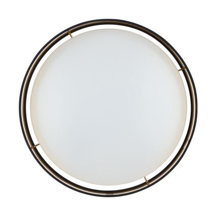 Eglo 55267 - LED Stropné svietidlo MASERLO LED/16W/230V 3000K pr. 40,5 cm čierna/medená