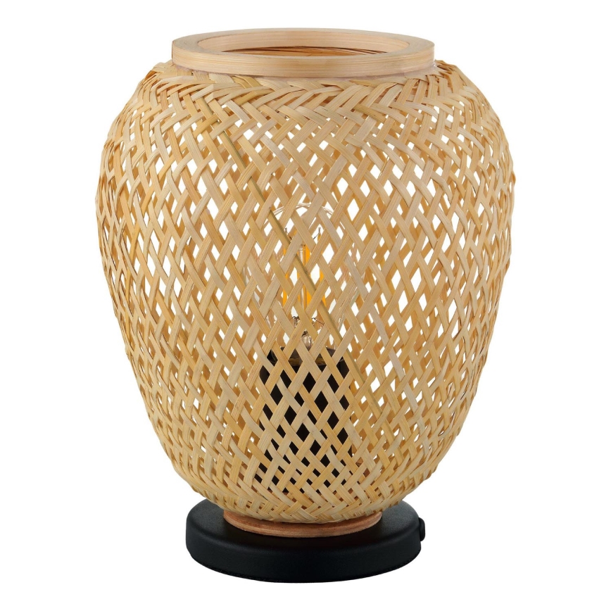 Eglo 55699 - Stolná lampa DEMBLEBY 1xE27/40W/230V béžová