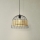 Eglo 55709 - Luster na lanku ANWICK 1xE27/40W/230V ratan